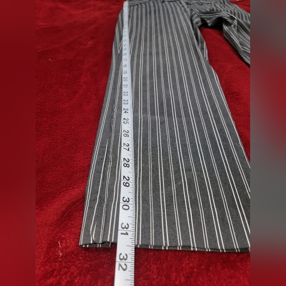 Express Black Pants with White Stripes - Picture 8 of 10